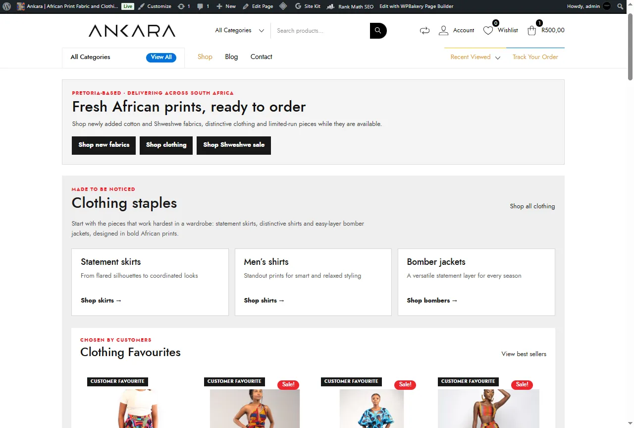 ankara website designed by WebGrowCraft