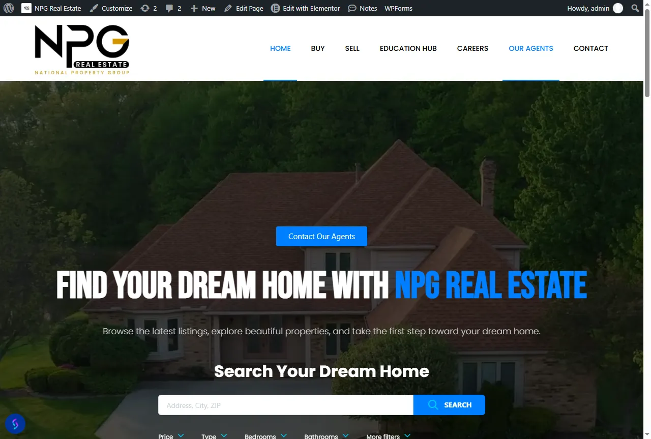 Complete Care Home Care website designed by WebGrowCraft