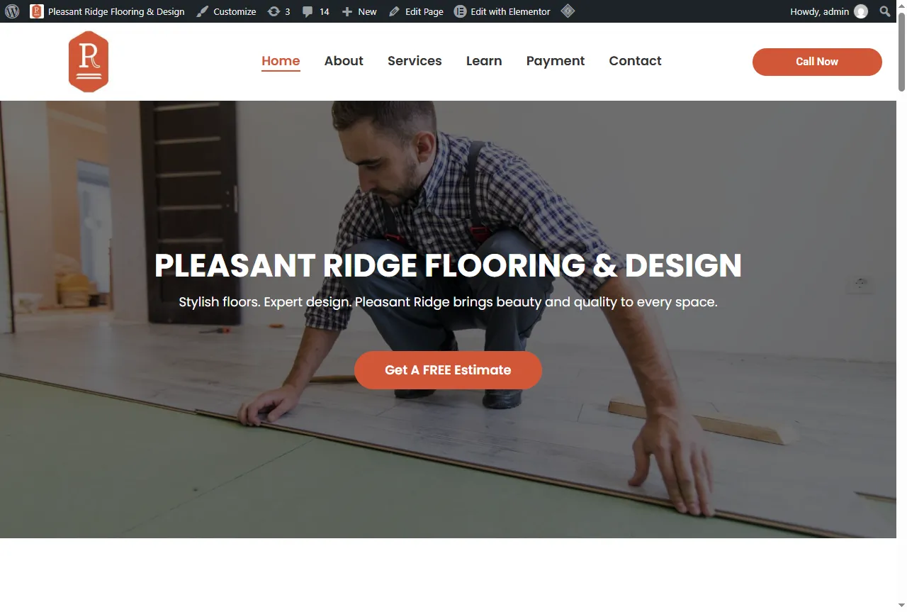 Pleasant Ridge website designed by WebGrowCraft